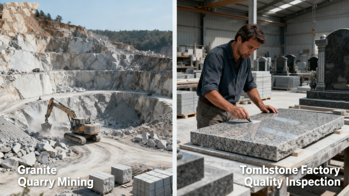 ग्रॅनाइट थडग्याचा दगड चांगला आहे की संगमरवरी थडग्याचा दगड?