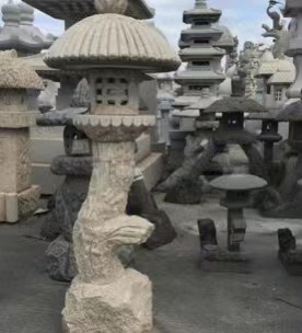 गार्डन सजावटसाठी गरम विक्री ग्रॅनाइट स्टोन कंदील